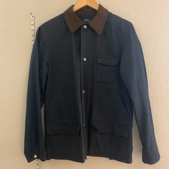 A.P.C Twill Button-Up Jacket - Picture 2 of 4